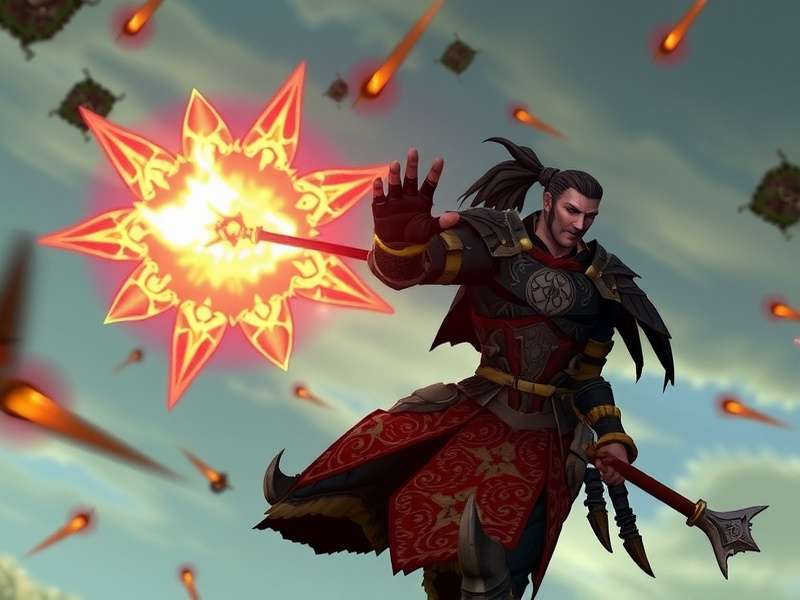 Mace Titan Warrior in Action Mace Titan Warrior Gameplay Screenshot